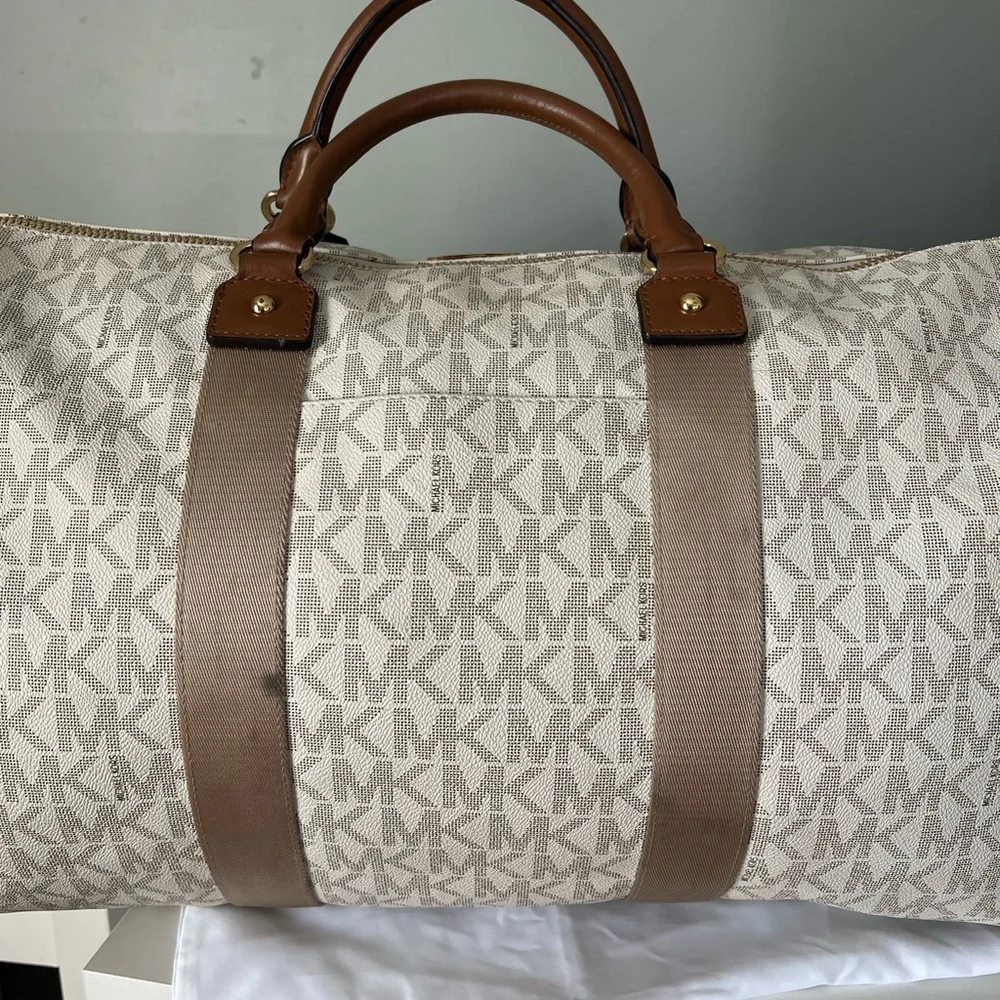 Michael Kors weekender travel duffle bag